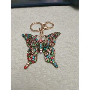 Butterfly Keychain Multi Color